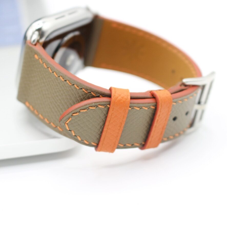 エプソンレザー Apple Watchバンド 着用イメージ
